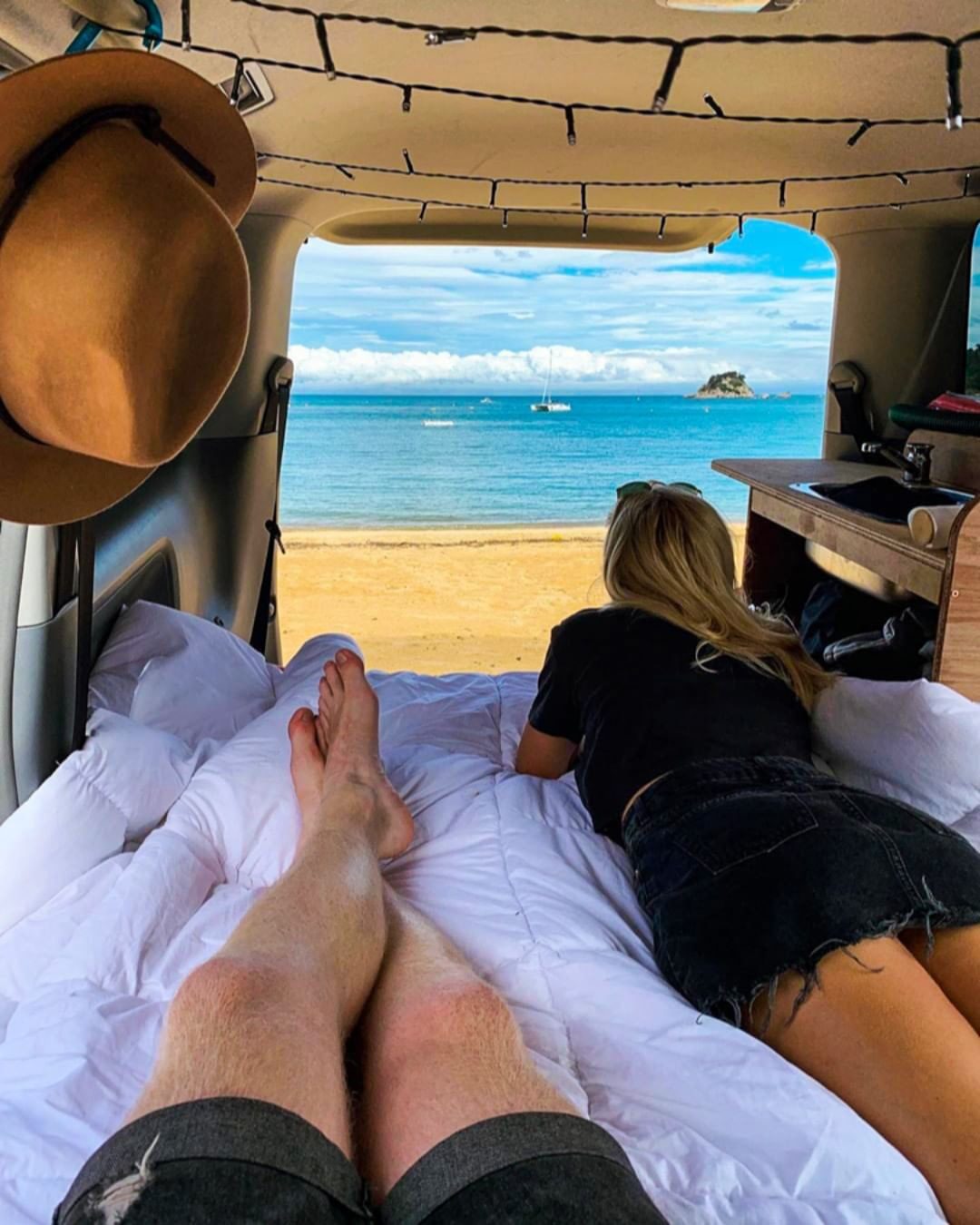 Wicked Campers AWD adventure campervan hire